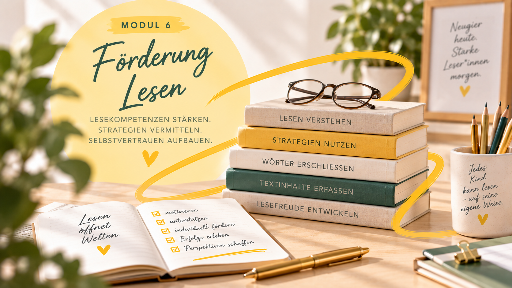 Modul 6: F&ouml;rderung Lesen